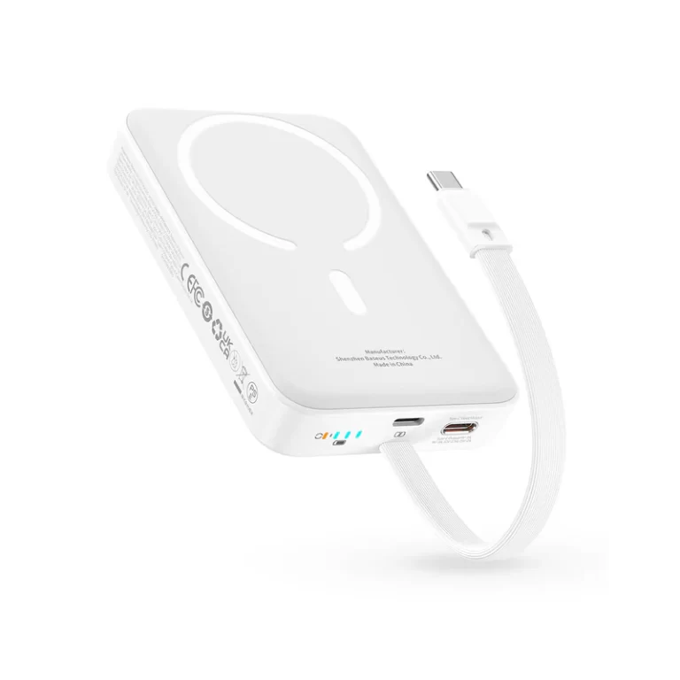 پاوربانک بیسوس مدل magnetic mini 30W ظرفیت 10000 میلی آمپر